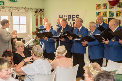Surprise Christmas party for residents of fire-hit retirement complex in Crewe